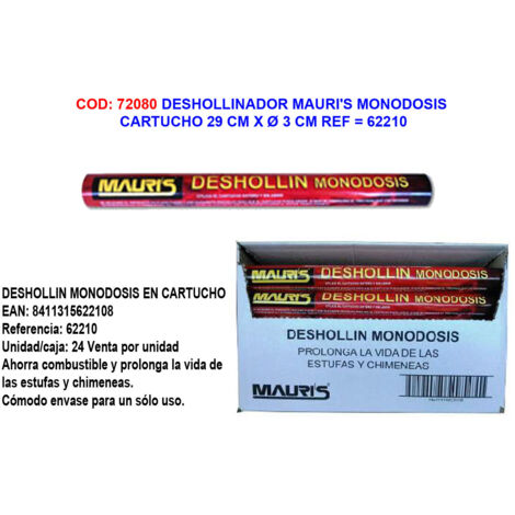 FPLUS mauris deshollinador monodosis cartucho 29cm x ø3cm 62210