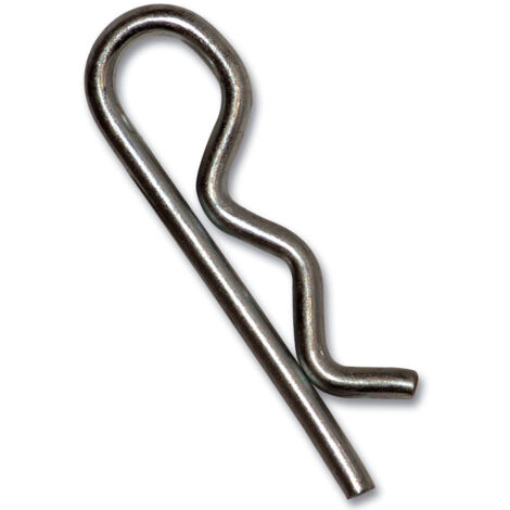FPLUS pasadores avl forma r de 8 mm x 12,0 cm de largo zincado