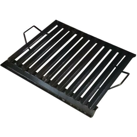 FPLUS plancha asar tipo argentino 50 x 40 sin patas + vertegrasas