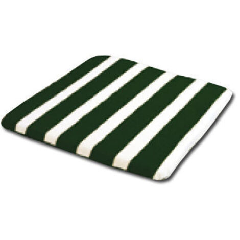 FPLUS playa cojin cuadrado (4 und)verde-blanco 38x42x1.5cm 10402