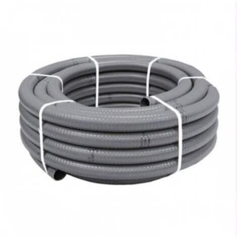 FPLUS pvc tuberias flexible gris hidrotubo 32 mm rollo 25m , pvc tuberias flexible gris hidrotubo 32 mm rollo 25m