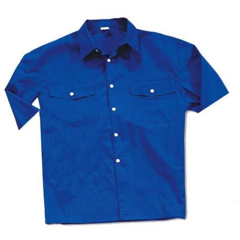 FPLUS ropa finstock camisa tergal azul m-corta t 41-42 388 , ropa finstock camisa tergal azul m-corta t 41-42 388