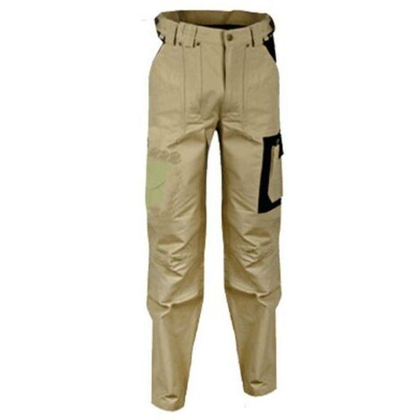 FPLUS ropa pantalon algodon dublin beige t46-v052 , ropa pantalon algodon dublin beige t46-v052