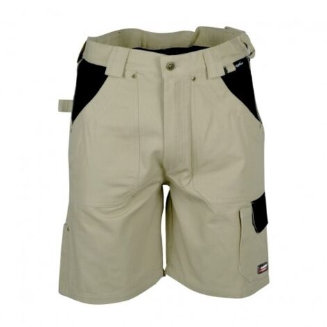 FPLUS ropa pantalon corto algodon saragossa beige t50-v057 , ropa pantalon corto algodon saragossa beige t50-v057