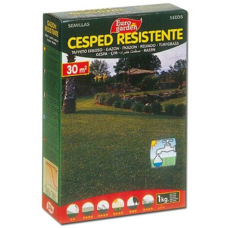 FPLUS semillas fito cesped resistente eurogarden 1kg 04455 , semillas fito cesped resistente eurogarden 1kg 04455