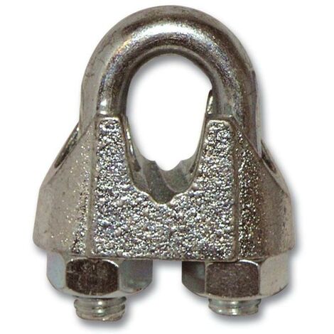 FPLUS sujetacables din741 m- 5 , Sujetacable DIN 741 Galvanizado
La estructura maleable del sujetacable permite hacer gazas de cables o conexiones entre cables donde no se pueden p