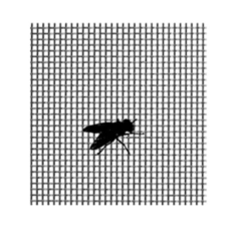 FPLUS tela malla mosquitera aluminio 100 cmx30 mt    el rollo