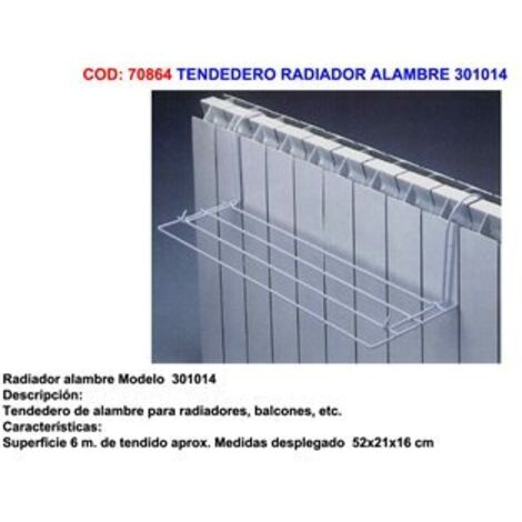 FPLUS tendedero radiador alambre 301014 , tendedero radiador alambre 301014