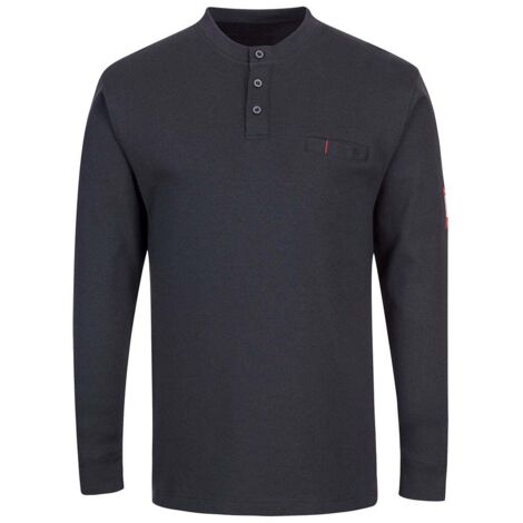 FR Henley antistatique - XXXL - Marine - PORTWEST