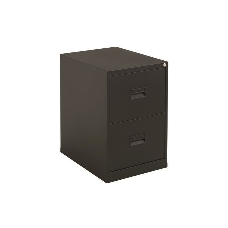 Talos 2 Drw Filing Cab Black - KF78762