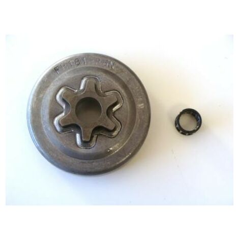 FR181R6N - Pignon de chaine 3/8 LP 6 dents pour tronconneuse FRONTIER