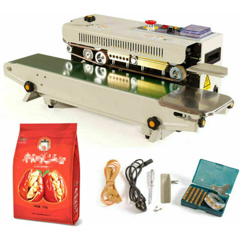 FR770 Horizontal Continuous Sealer Constant Heat Plastic Bag Sealing Machine