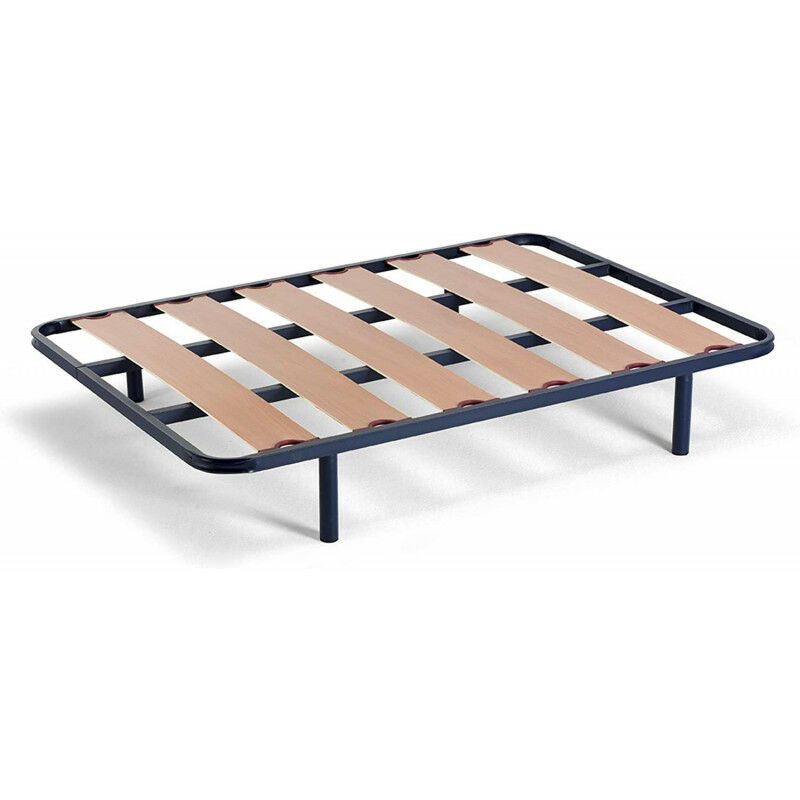 

Hogar24 - Fr81 - Colchon Viscoelastico + Somier Lama Ancha Con Patas, Medida 105x180 Cm, Nucleo Fresh Natur Alta Densidad Efecto Regenerador, Altura