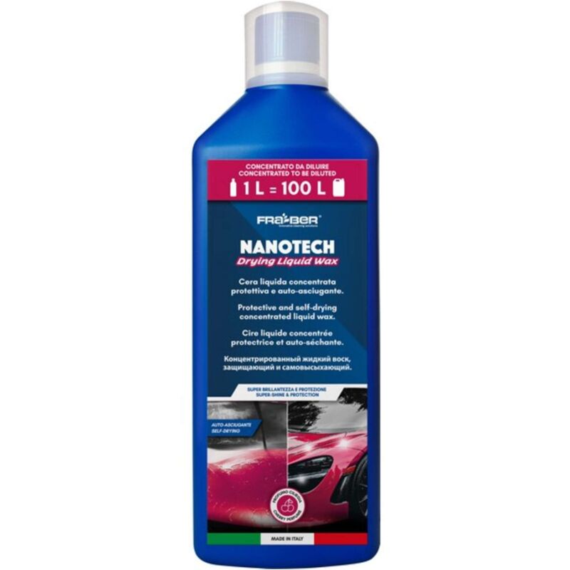 Image of Fra-ber - Cera Liquida Concentrata e Auto-Asciugante ''Nanotech'' Lt. 1