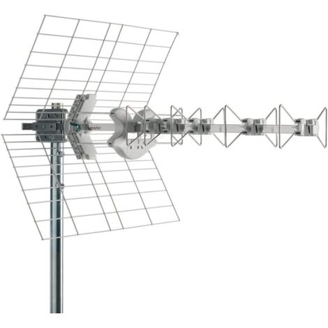 Fracarro 217914 BLU5HD 5G Zweiweg-Antenne 5 Elemente UHF Band F Anschluss