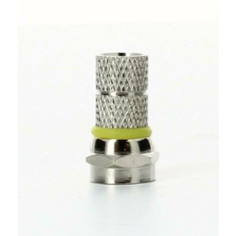 Fracarro connettori f maschio cf66b f avvitare 6,6mm accessori per antenna 287191