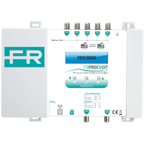 Fracarro FRPRO EVO IT digitales Steuergerät programmierbar 4 Eingänge 113DB 287531