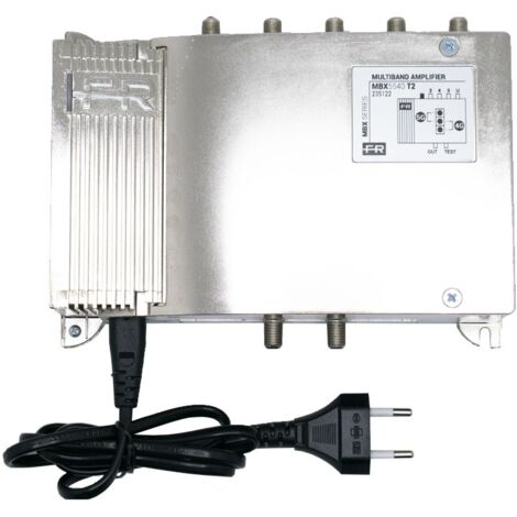 Fracarro MBX5540 T2 Steuergerät mit 4 Eingängen III+DAB+IV+V UHF 31DB 235122