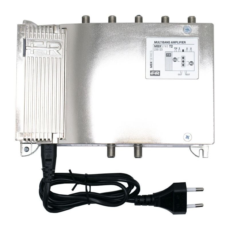 Unité de contrôle Fracarro MBX5741 T2 à 4 entrées fm-iii+dab-uhf-uhf 40DB 235123