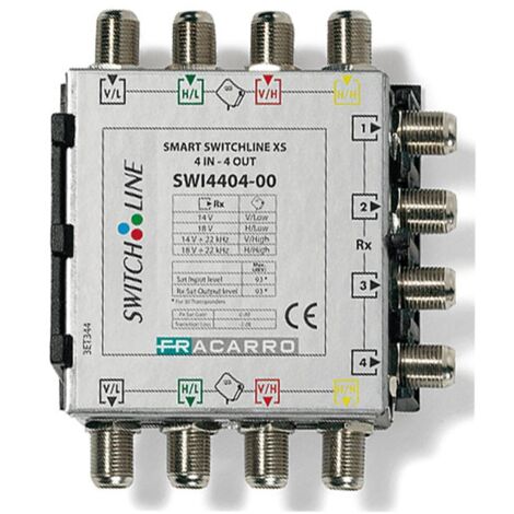 Fracarro SMART SWLINE XS 4 Eingänge und 4 Ausgänge 0db 271081