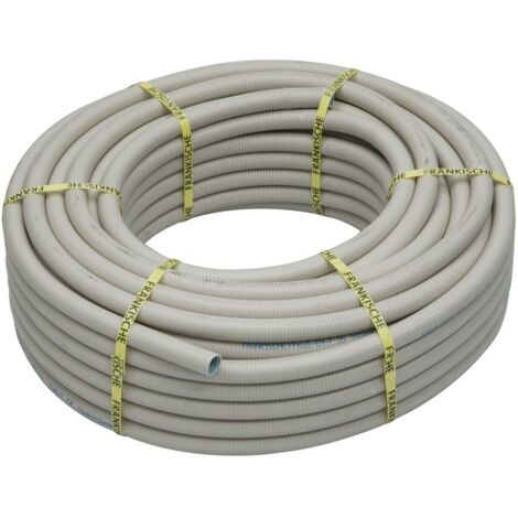 Fränkis Rohr gewellter Kunststoff m50 pvc, 25 m, Außendurchmesser 50 mm, grau