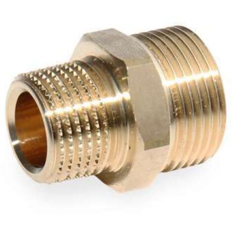 Fränkische Anschlusskupplung alpex für Übergang flachdichtend 1/2''R-3/4''G