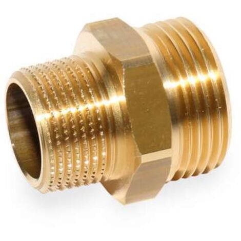 Fränkische Anschlusskupplung alpex für Übergang flachdichtend 3/4''R-1''G