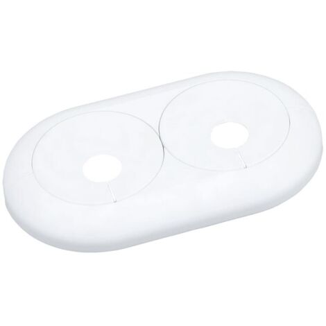 Fränkische Doppelrosette alpex 20 altweiß einstellbar 35-55 mm, 75918800