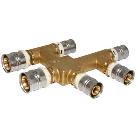 Fränkische Kreuzungs-T-Stück alpex F50 PROFI 20-16-16 ohne Dämmbox, 86920338