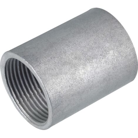 Fränkische Stahlrohr-Gewindemuffe f.FFS-ES,FFSK-ES-UV SM-E-V 20 vz. Zn-Ni