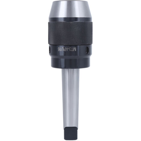 Fräsmaschinenfutter MT3-APU16 mit Flachschaft, integriertem Bohrfutter
