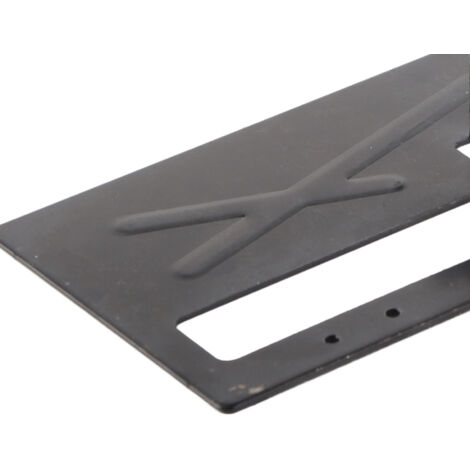 Fräsständer aus dickem Stahl, verstellbare Basis, Größe 13,9 x 9 cm, Fräsendurchmesser 2–3 cm, Schwarz, 177 g