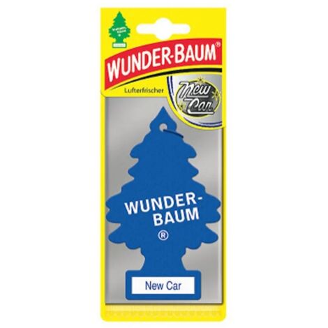 Fragancia para coche con forma de árbol de Navidad azul WunderBaum