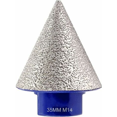 Fraisage au Diamant Bit de chanfrein 35MM M14 Agrandir les trous de Chanfrein existants Convient pour le marbre céramique et le granit