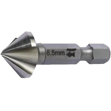 Fraise à 90° queue 6 pans ¼ pour vis diamètre 10.4 mm - FAMMAB EBERHARD FRANCE