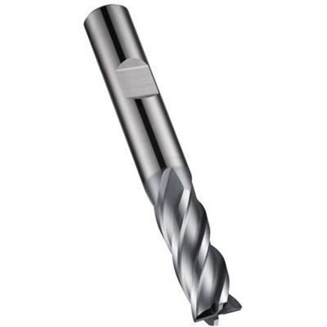 Fraise à arbre S814HB DIN 6527L D.8mm Longueur totale 63mm Longueur de coupe 19mm HM AlCrN