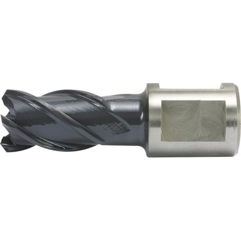 Fraise à carotter, acier à coupe rapide Co, à revêtement rqx, profondeur de coupe de 25 mm, ø de foret : 48 mm