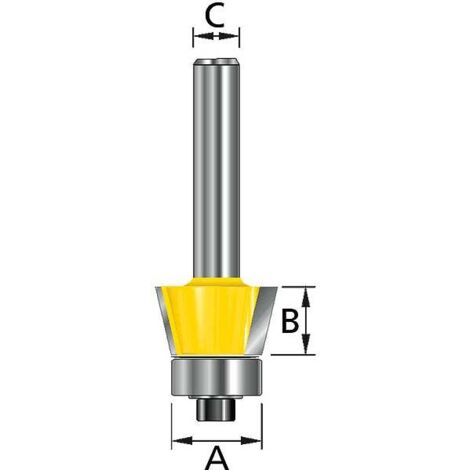 FRAISE A CHANF/RLT D19.9 Q8 MAKITA D-10615