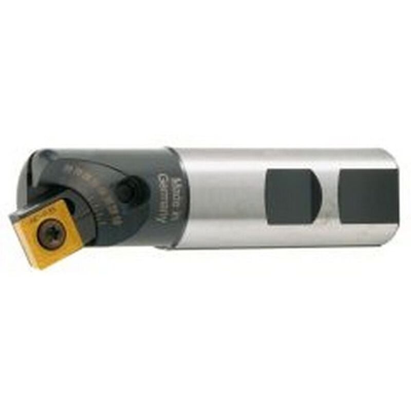 FP - Fraise à chanfreiner 10 à 80°, à arrosage central, ø d : 25 mm, Nombre de dents 1, Plaquette scmt/scgt 1204...