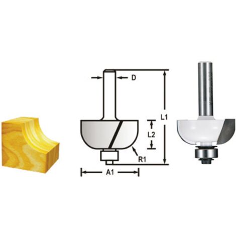 FRAISE A CONGE+RLT Q8 D17,5 MAKITA D-48599