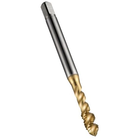 Fraise à filetages machine ISO 529C E002TIN M16x2mm HSS-E-PM TiN 2,5XD 6H