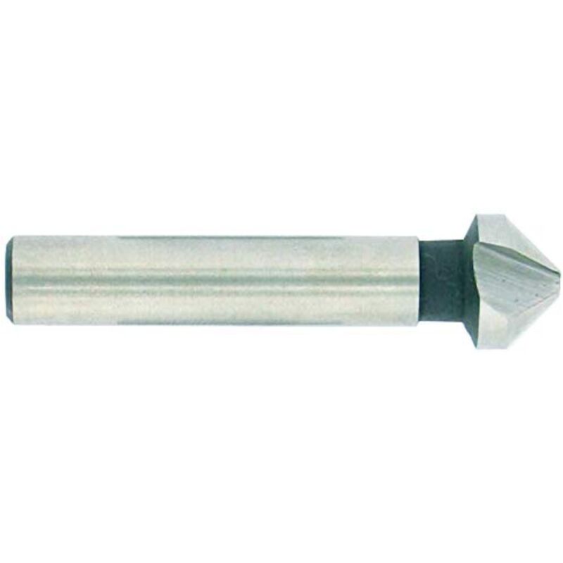 Fraise à noyer 90 degrés HSS-E5 103316 - Diamètre maximum d'ébavurage : 12.4 mm - Longueur totale : 56 mm Tivoly