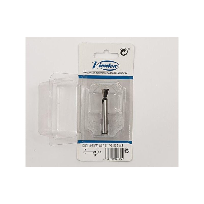 Virutex - Fraise à queue d&aposaronde md D.9,5 - talla