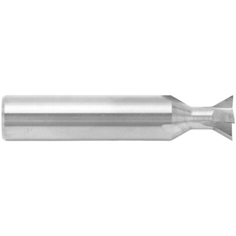 Fraise à queue d'aronde carbure 12mm, 4 dents, 60mm de long, 60° pour fraisage universel