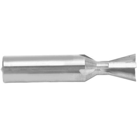 Fraise à queue d'aronde carbure 12mm, 4 dents, 75°, longueur 60mm pour usinage universel