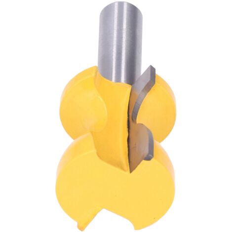 Fraise à queue ronde de 1/2 pouce pour finition de rebords de fenêtres et moulures