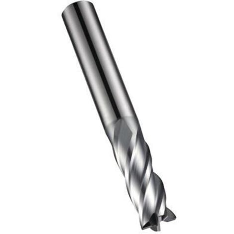 Fraise à queue S814HA DIN 6527L D.8mm Longueur totale 63mm Longueur de coupe 19mm HM AlCrN