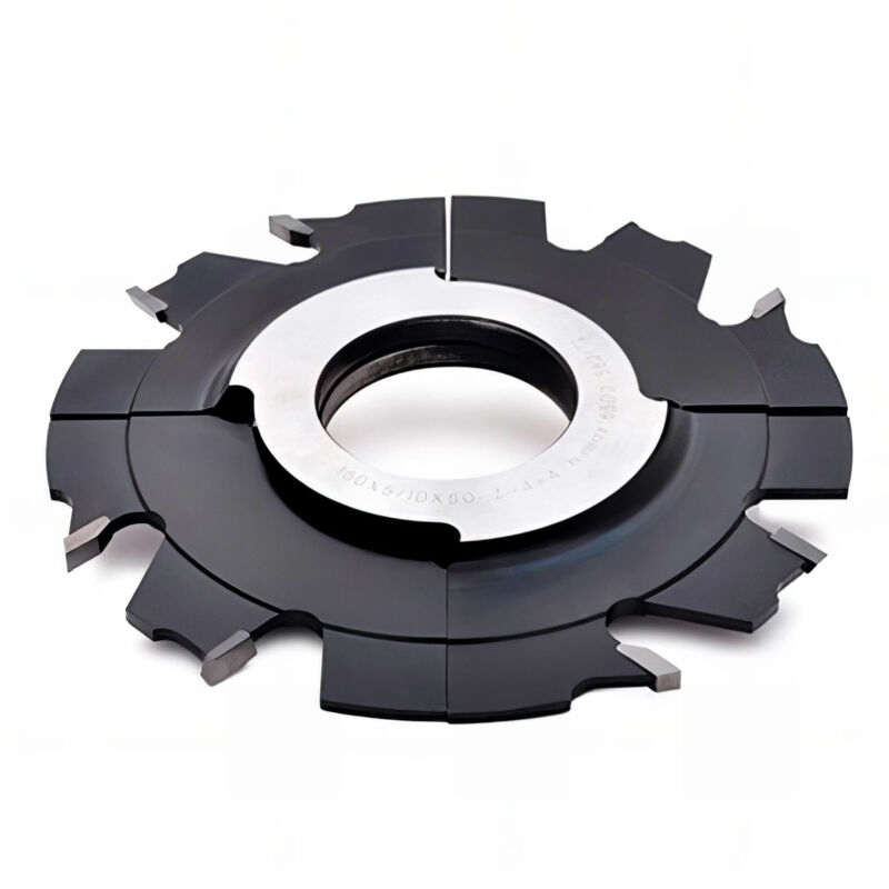 Fraise à rainer extensible par bagues hm d. 160 x Ht. 5/10 x Al. 50 mm x z : 4+4 - mfls - FRAI0256