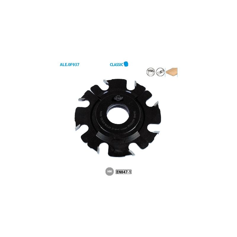 Fraise à rainer extensible Classic FRAISE INTERMEDIAIRE ø 150 Alésage 30 Haut. 10 Haut. Utile 20mm