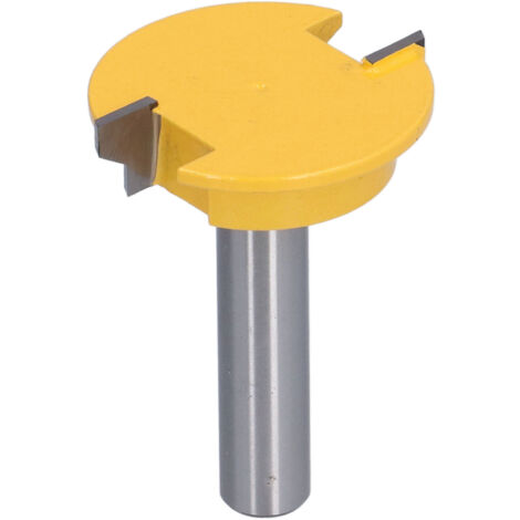 Fraise à rainurer 1/2" pour assemblages bois, idéale tiroirs et mortaises.
